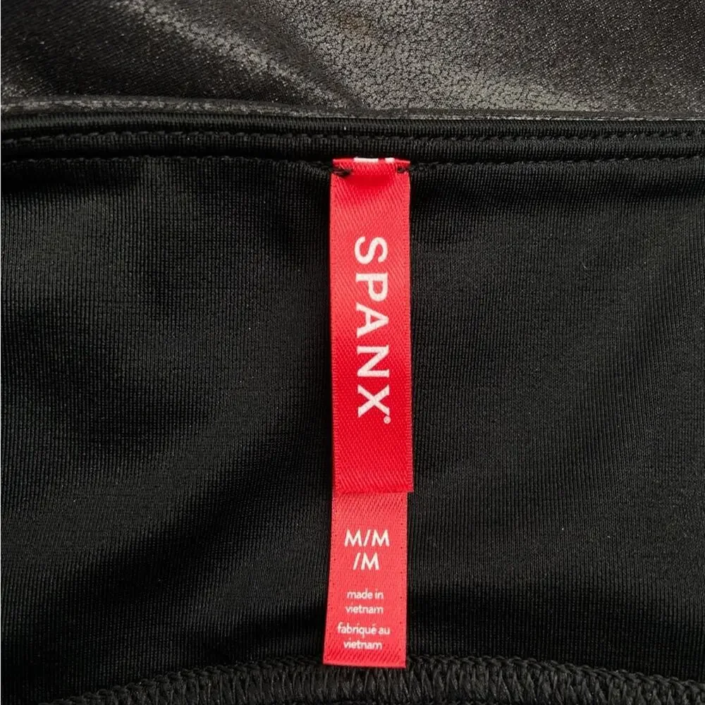 Spanx SPANXshape™ Faux Leather Leggings Black‎ Medium